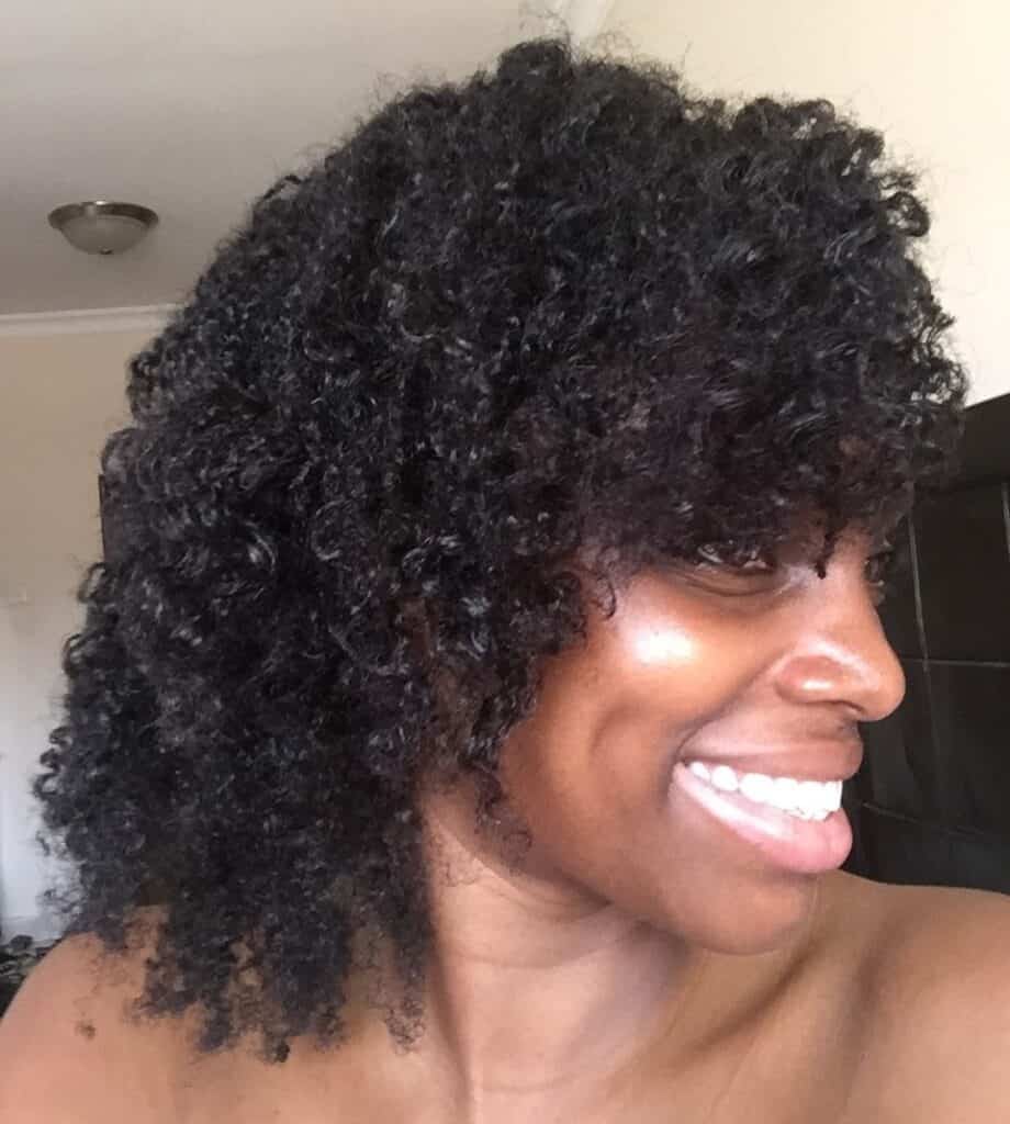 Deep conditioning for natural hair