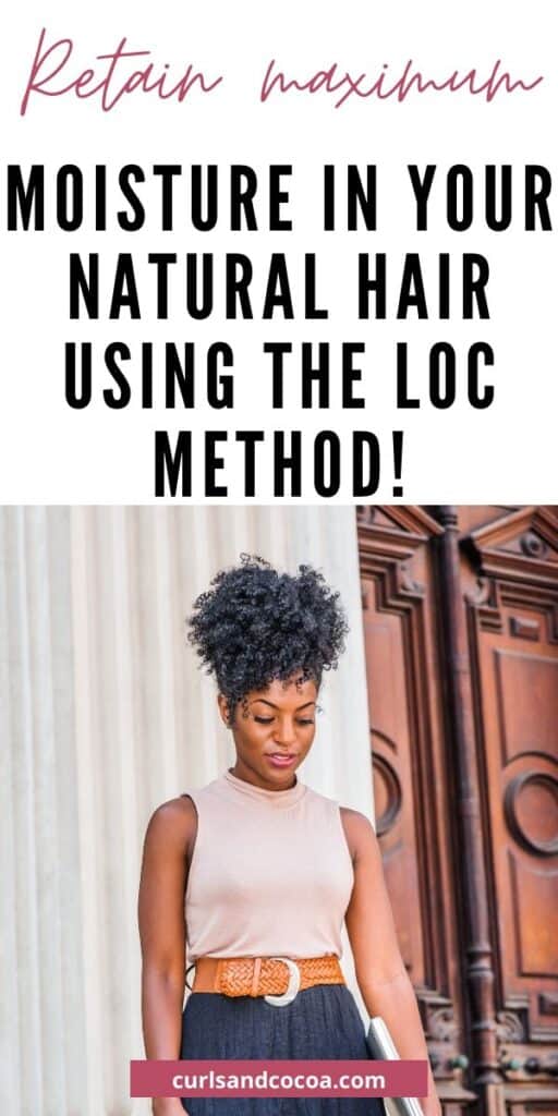 LOC method for natural hair