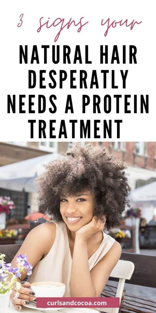 Know exactly when your hair needs a protein treatment