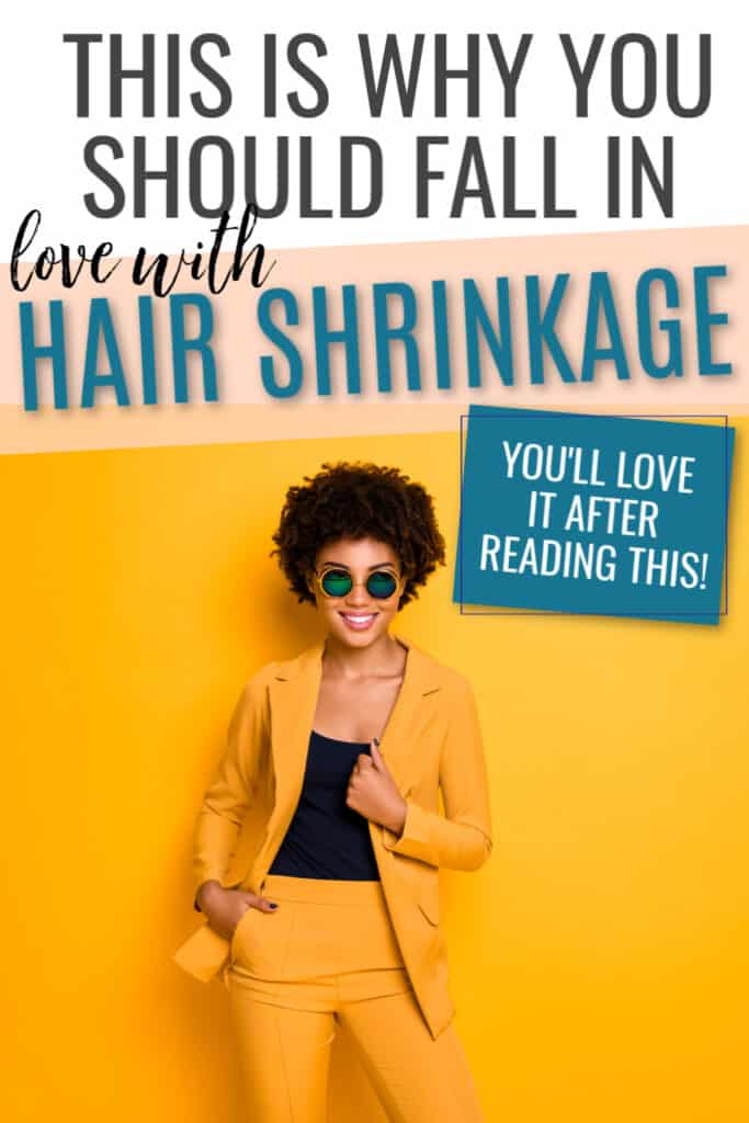 Natural hair shrinkage