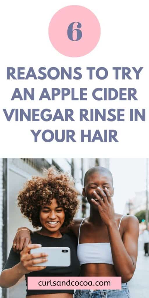 The benefits of using apple cider vinegar on curly hair