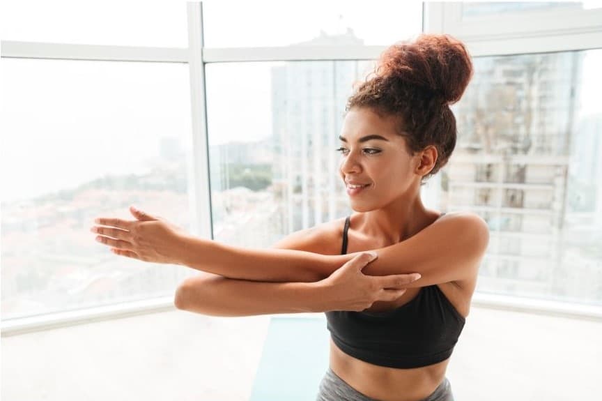 Exercising with natural hair