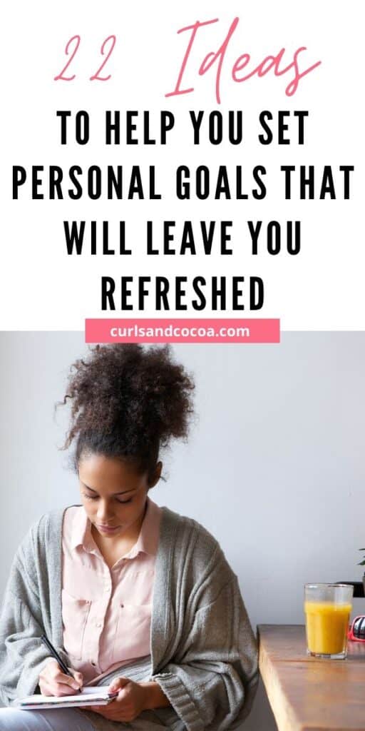 22 Personal goal ideas for a better year