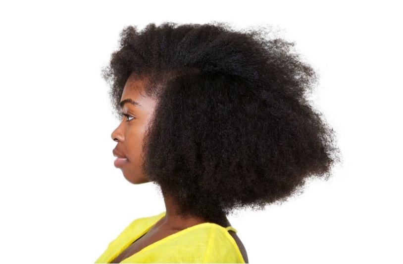 The baggy method for natural hair