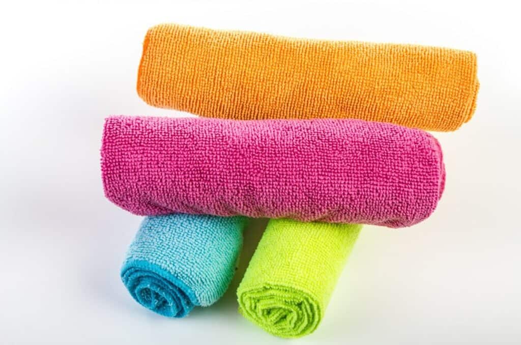 Microfiber towel for natural hair