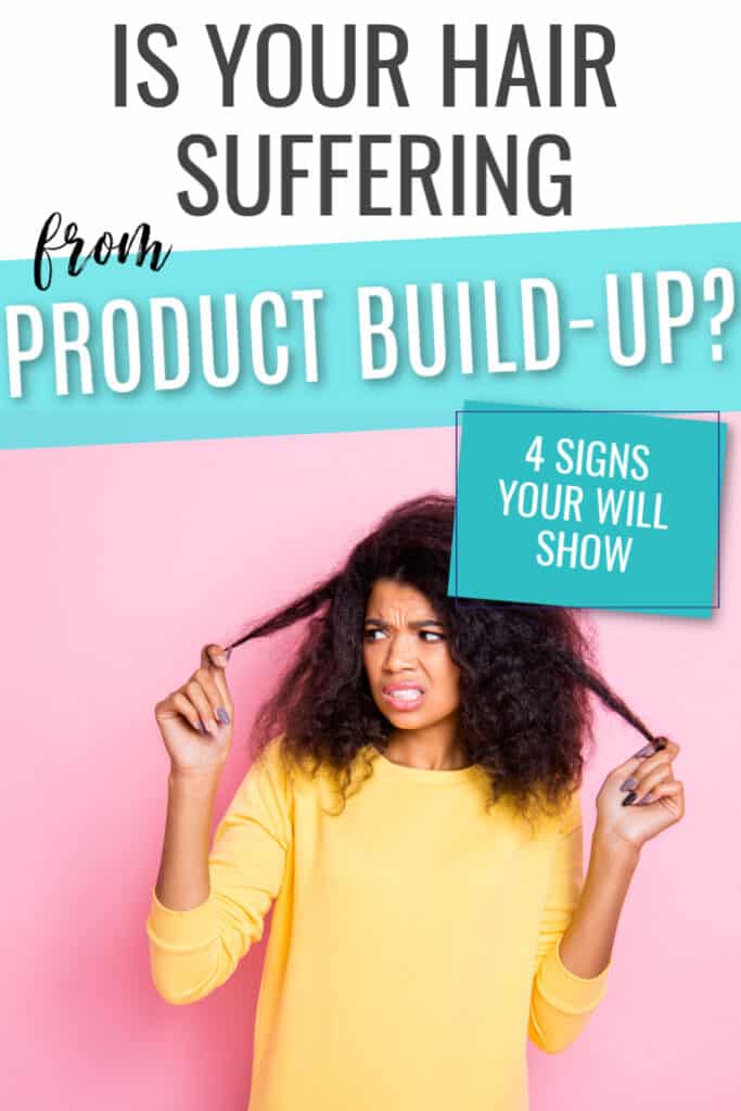 4 signs that your hair has product build up 