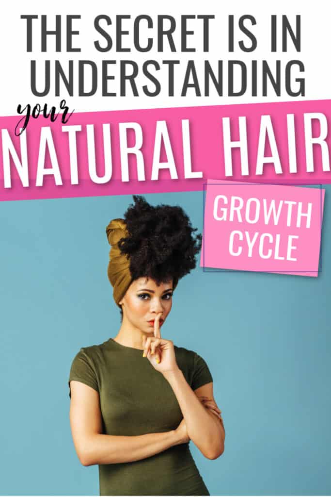 Natural hair growth cycle