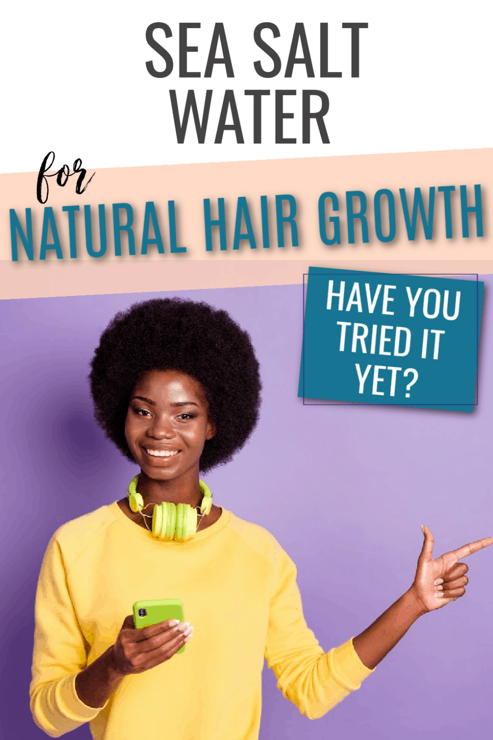 Try Salt Water For Hair Growth! (7 Benefits) Curls and Cocoa