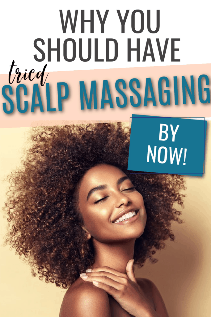 Scalp massage for natural hair growth