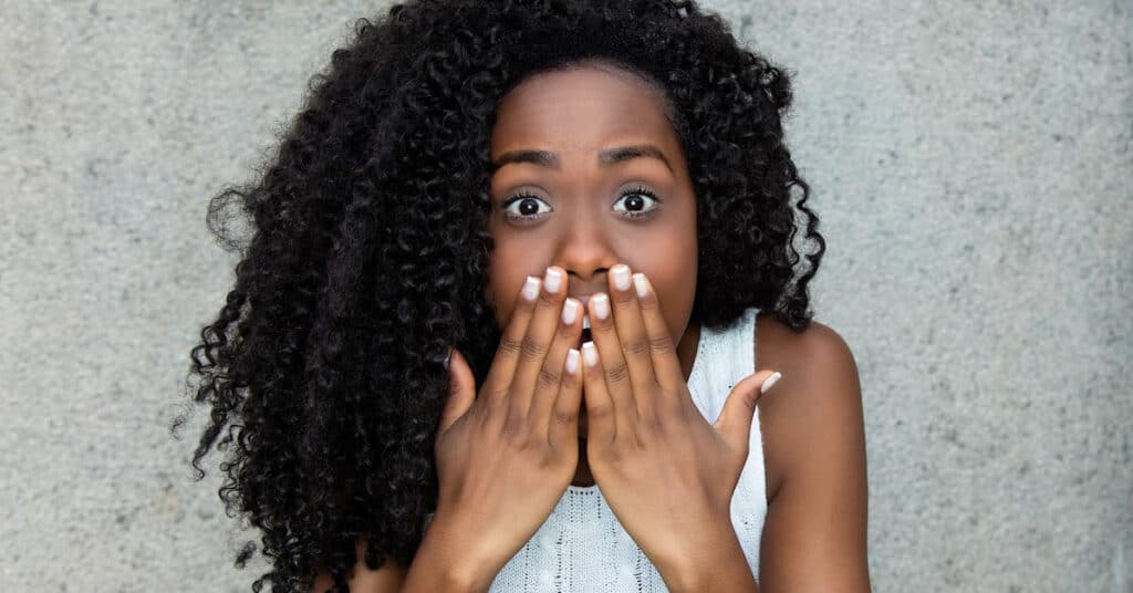 A black woman who discovered she has protein overload