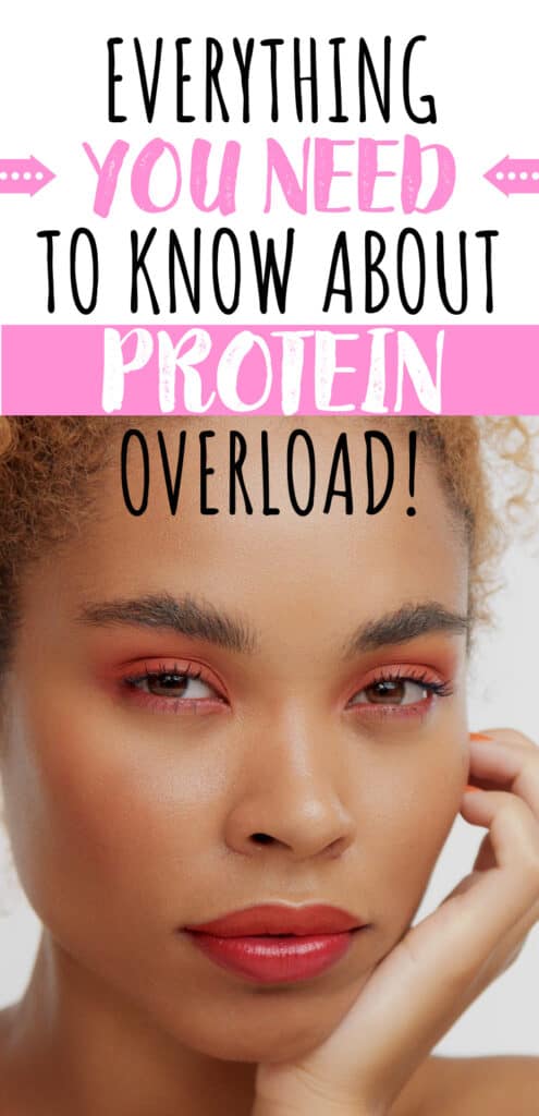 Protein overload in hair