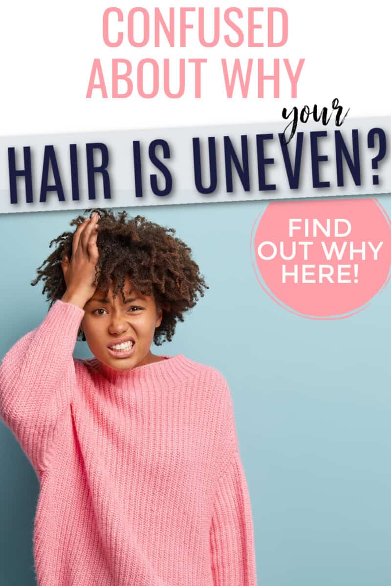 Why You Have Uneven Hair and How To Deal With It - Curls and Cocoa